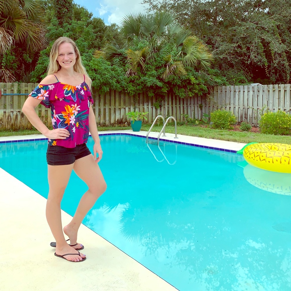 Old Navy Floral Top